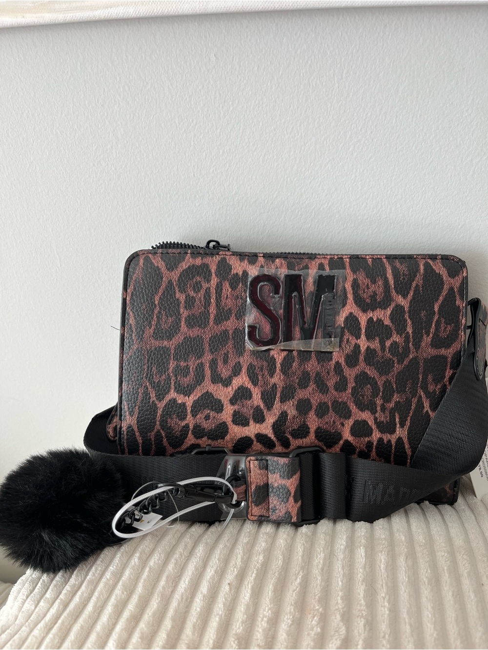 Steve Madden Leopard Print Crossbody Bag